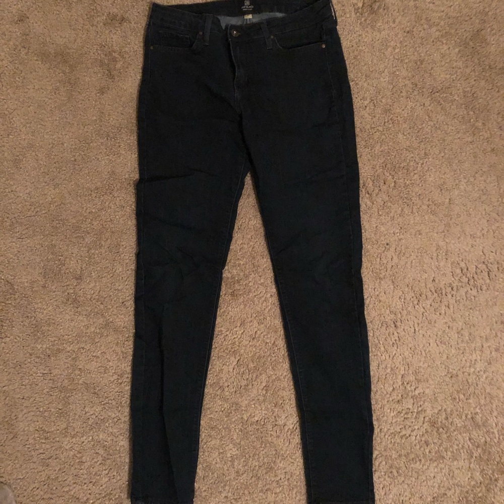 JustBlack dark wash skinny jeans